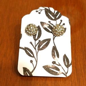 Gold and Crystal earrings